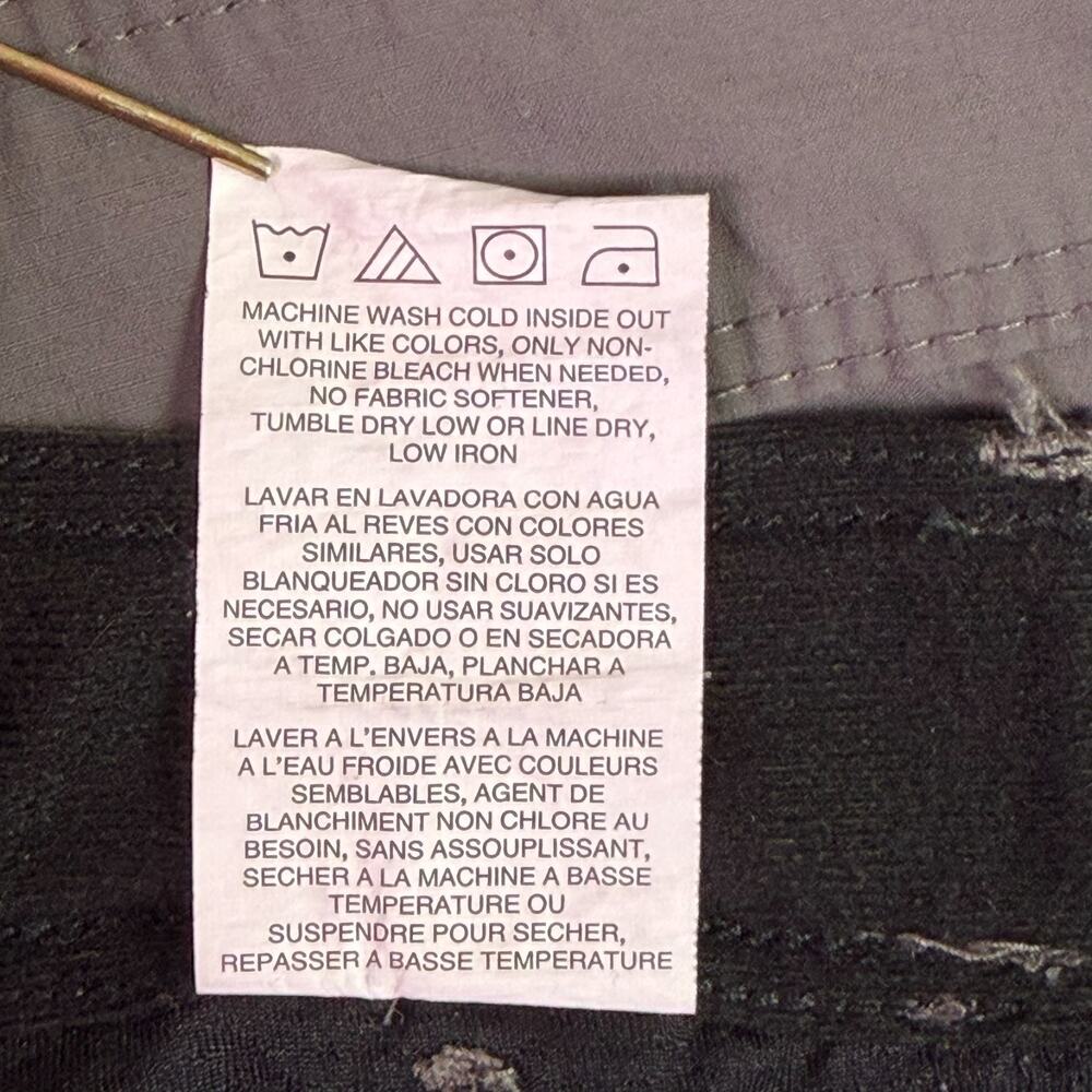 Wrangler All Terrain Gear Pants Mens 34x30 Gray Trail Hiking Outdoor Performance - Picture 14 of 14